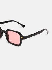 The Sonic Rectangular Sunglass Onyx Black