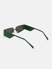 The Electra Shield Sunglass Jungle Green