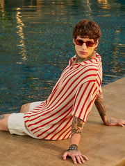 The Sonic Rectangular Sunglass Coffee Brown