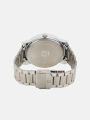 The Daily Round Watch - Metallic Silver