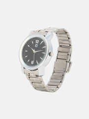 The Studio Round Watch - Metallic Silver