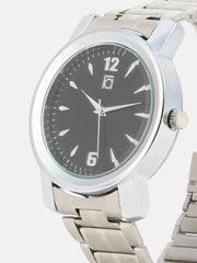 The Studio Round Watch - Metallic Silver
