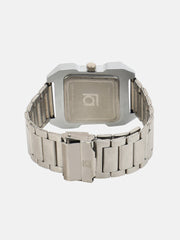 The Blazer Square Watch - Metallic Silver