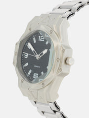 The Torque Driftor Round Watch - Metallic Silver