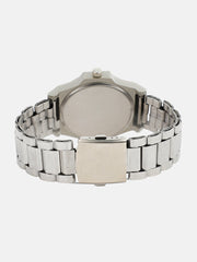 The Torque Driftor Round Watch - Metallic Silver