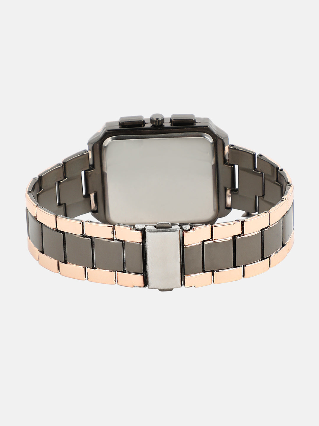 French Accent - The Navir Four-Dial Rectangular Watch - Multicolour