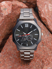 The Formula Chain Round Watch - Midnight Black
