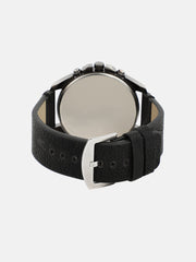 The Peregron Round Watch - Onyx Black