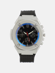 The Nomadé Four-Dial Round Watch - Onyx Black