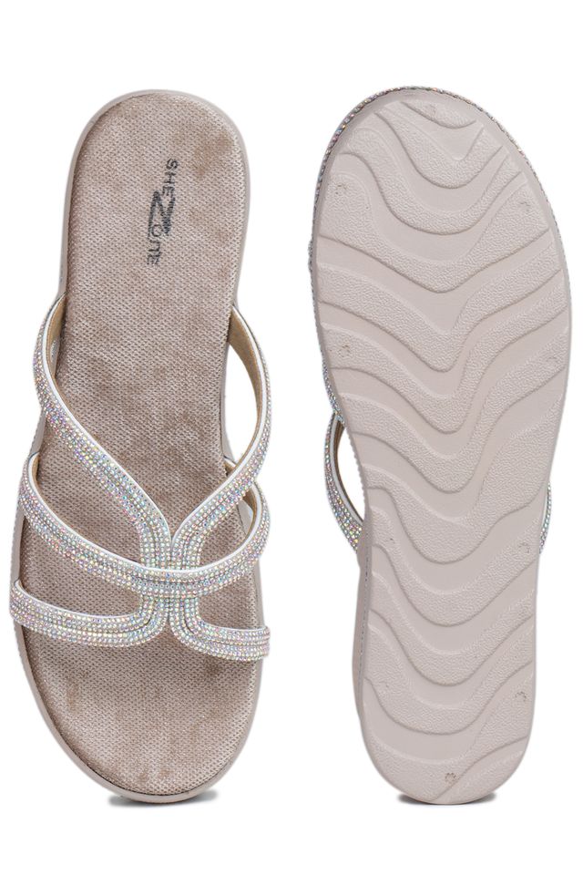Shezone-Fashion Open Back Sandal 2 inches Wedge Heels