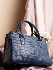 Haute Sauce-Textured Zip Lock Hand Bag