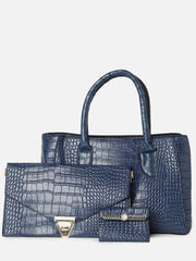 Haute Sauce-Textured Zip Lock Hand Bag