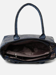 Haute Sauce-Textured Zip Lock Hand Bag