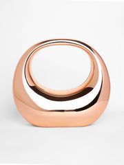 The Sculptural Hand Bag - Copper Brown