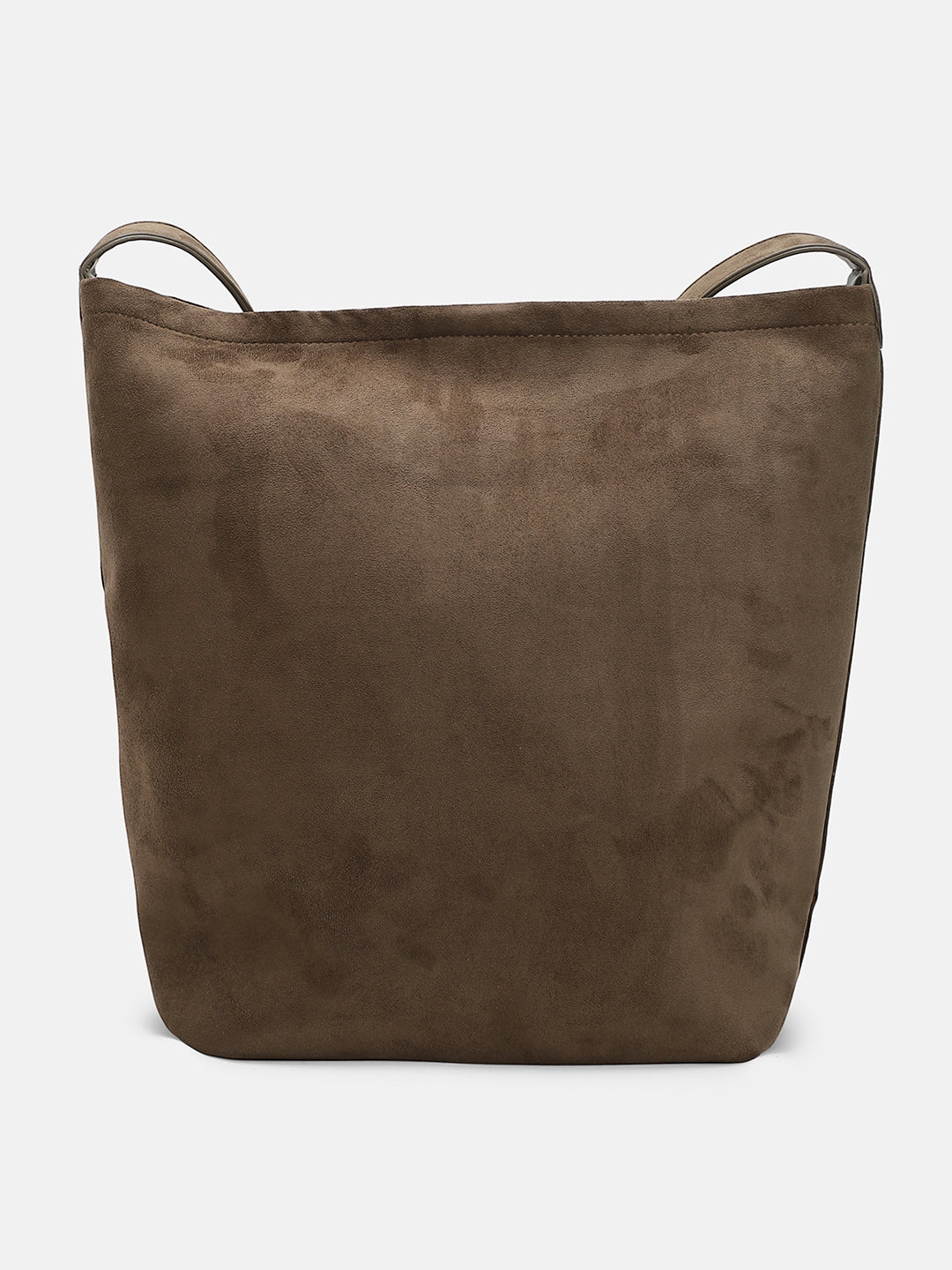 The Bucket Tote Bag - Coffee Brown