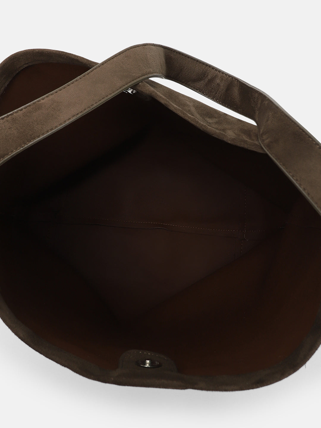The Bucket Tote Bag - Coffee Brown