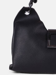The Amelie Shoulder Bag - Onyx Black