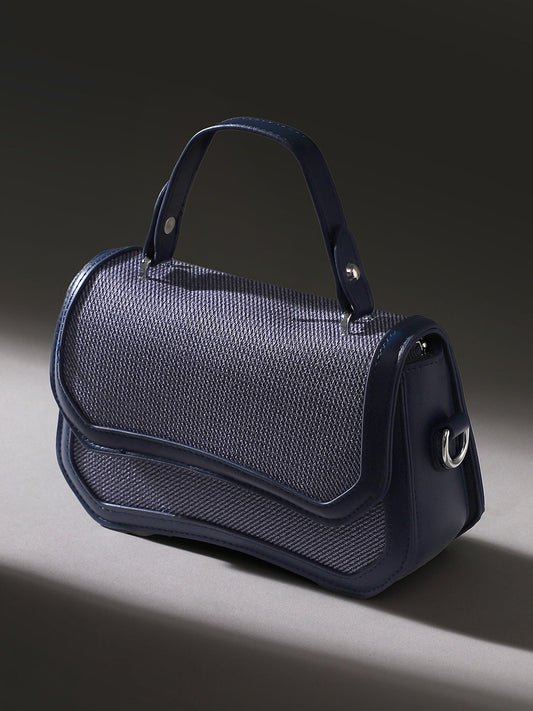 The Avenue Hand Bag - Indigo Blue