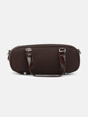 The Small Retro Bowling Bag - Coffee Brown