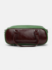 The Small Retro Bowling Bag - Kelly Green