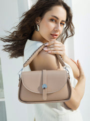 The Duske Hand Bag - Sand Beige