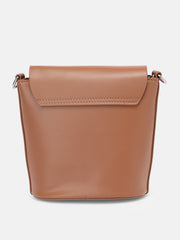 The Basket Sling Bag - Russet Brown