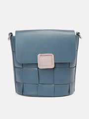 The Basket Sling Bag - Steel Blue