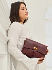 The Odette Sling Bag - Cherry Red