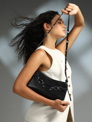 The Dallas Sling Bag - Onyx Black