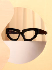 The Madame Cateye Sunglass - Onyx Black