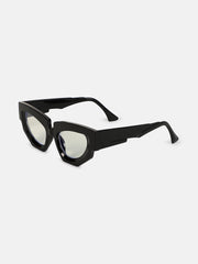 The Madame Cateye Sunglass - Onyx Black