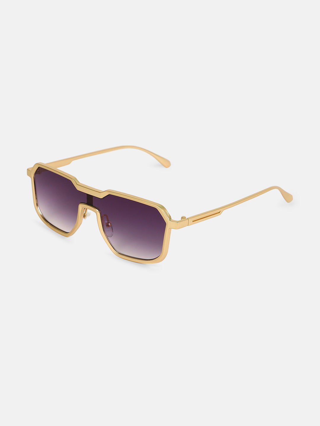Haute Sauce - The Cyborg Wayfarer Sunglass - Amethyst Purple