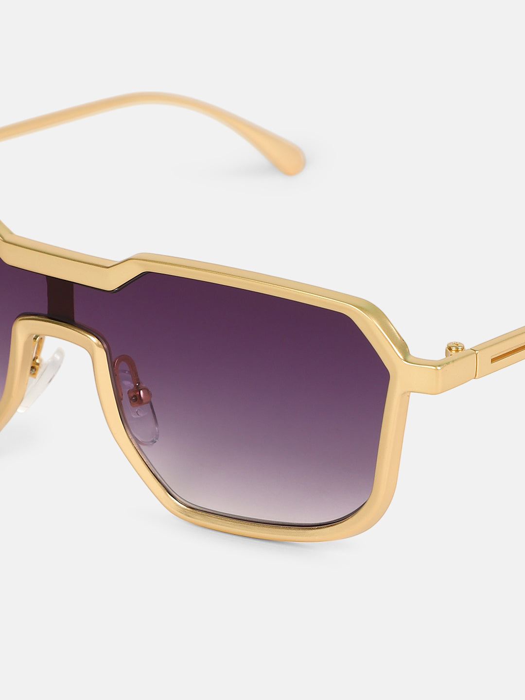 Haute Sauce - The Cyborg Wayfarer Sunglass - Amethyst Purple