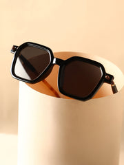 The Corsica Oversized Sunglass - Onyx Black