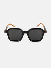 The Corsica Oversized Sunglass - Onyx Black