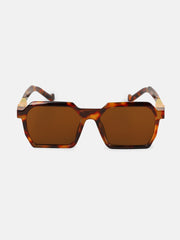 The Urban Tortoiseshell Wayfarer Sunglass - Coffee Brown