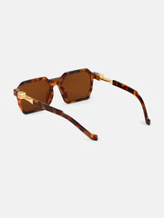 The Urban Tortoiseshell Wayfarer Sunglass - Coffee Brown