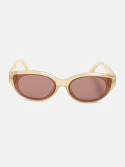 The Lemonade Cateye Sunglass - Pale Yellow