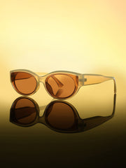 The Lemonade Cateye Sunglass - Pale Yellow