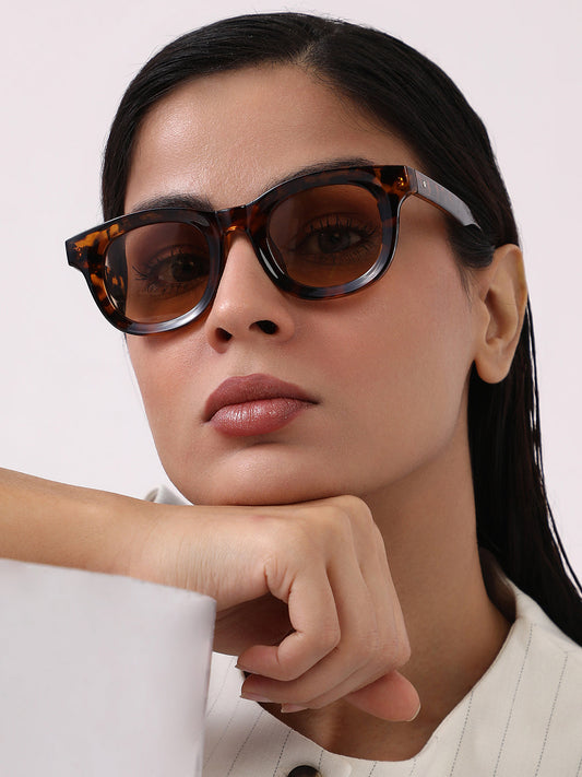 The Gregory Wayfarer Sunglass - Coffee Brown
