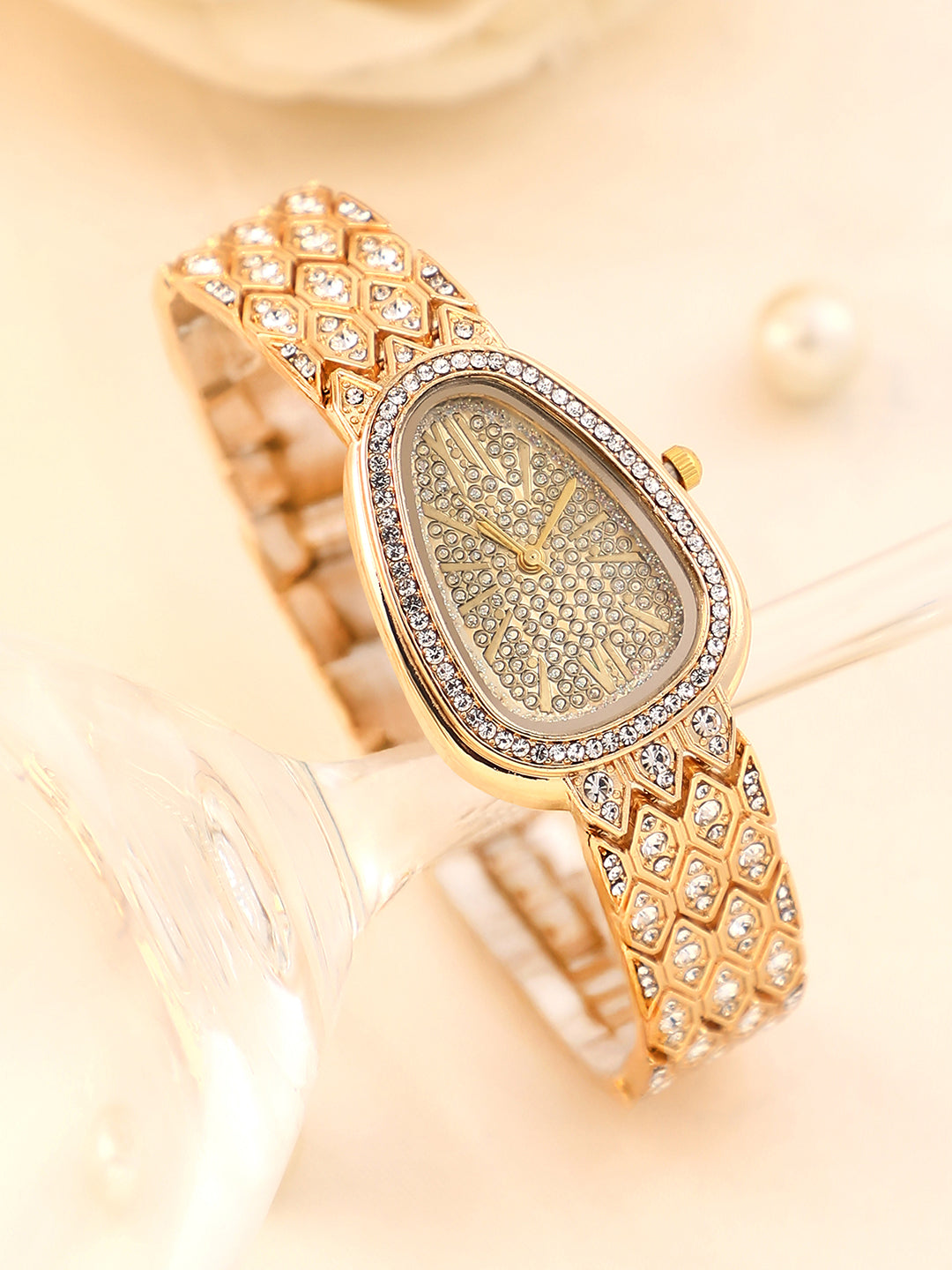 Haute Sauce - The Bijou Ophidian Oval Watch - California Gold