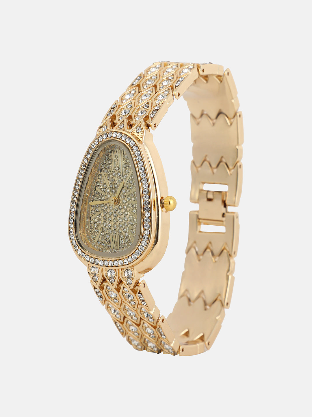 Haute Sauce - The Bijou Ophidian Oval Watch - California Gold