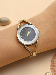 The Celeste Gem Round Watch - California Gold