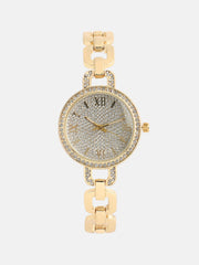 The Orne Roman-Link Round Watch
