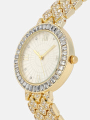 The Bijou Ophidian Round Watch - California Gold