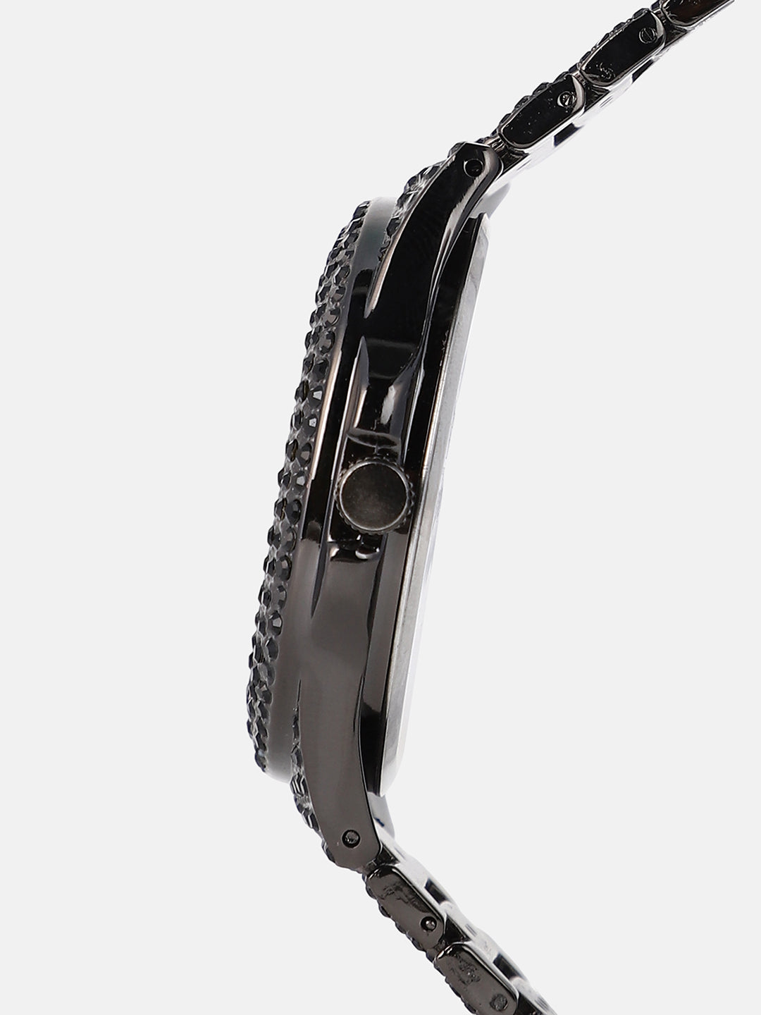 womens the bijou cirqe cushion watch onyx black hswc1424