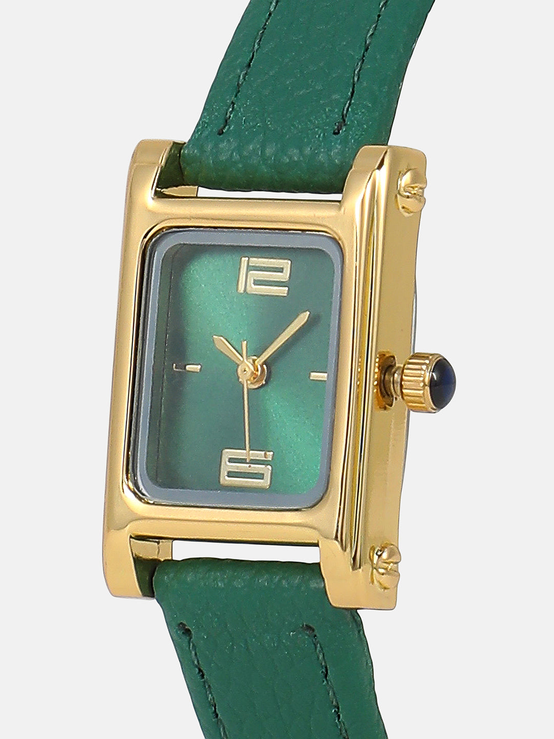 The Emerald Minimal Watch - Forest Green