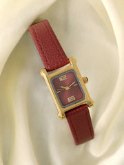The Ruby Classic Watch - Deep Red