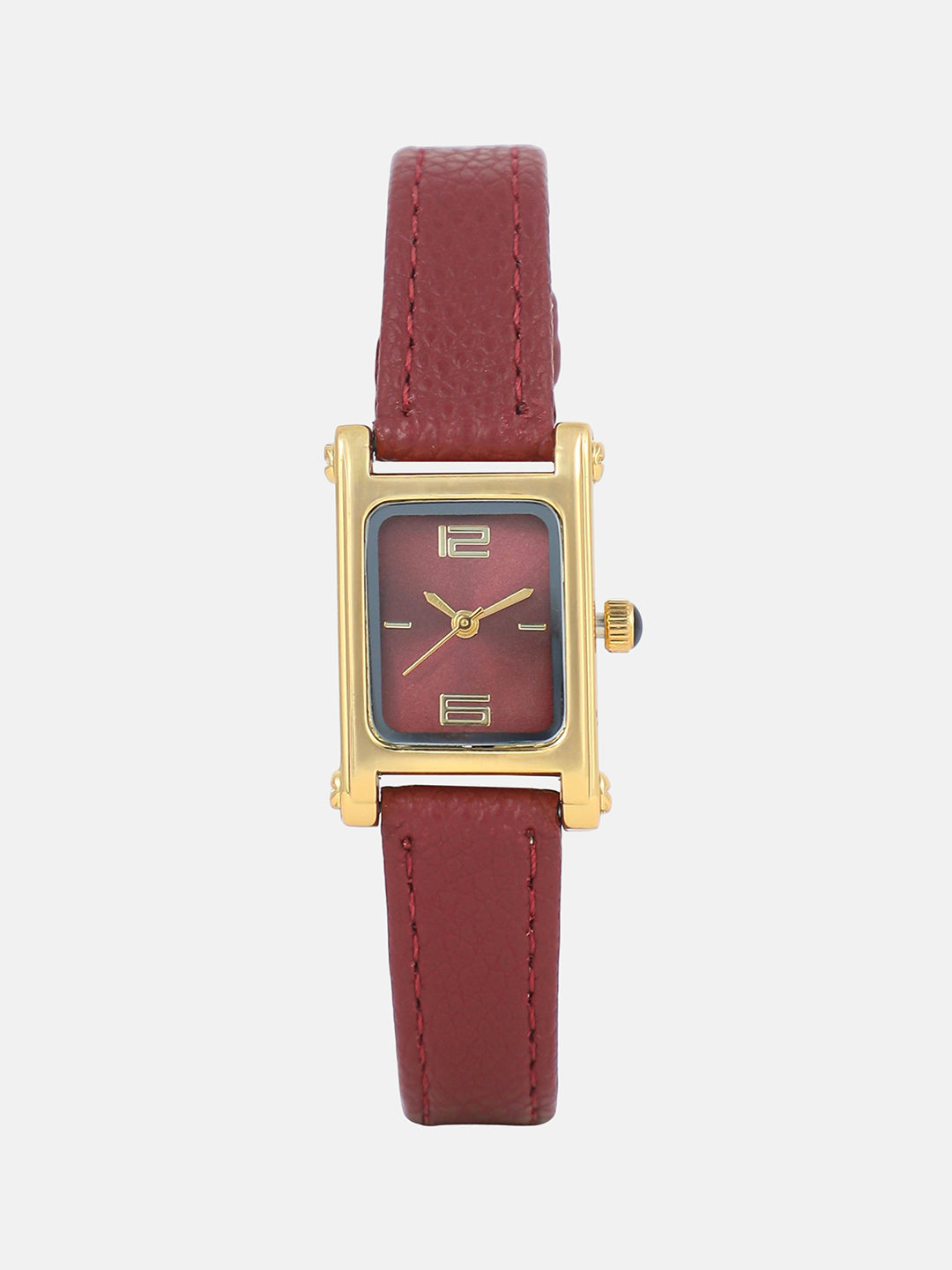 The Ruby Classic Watch - Deep Red