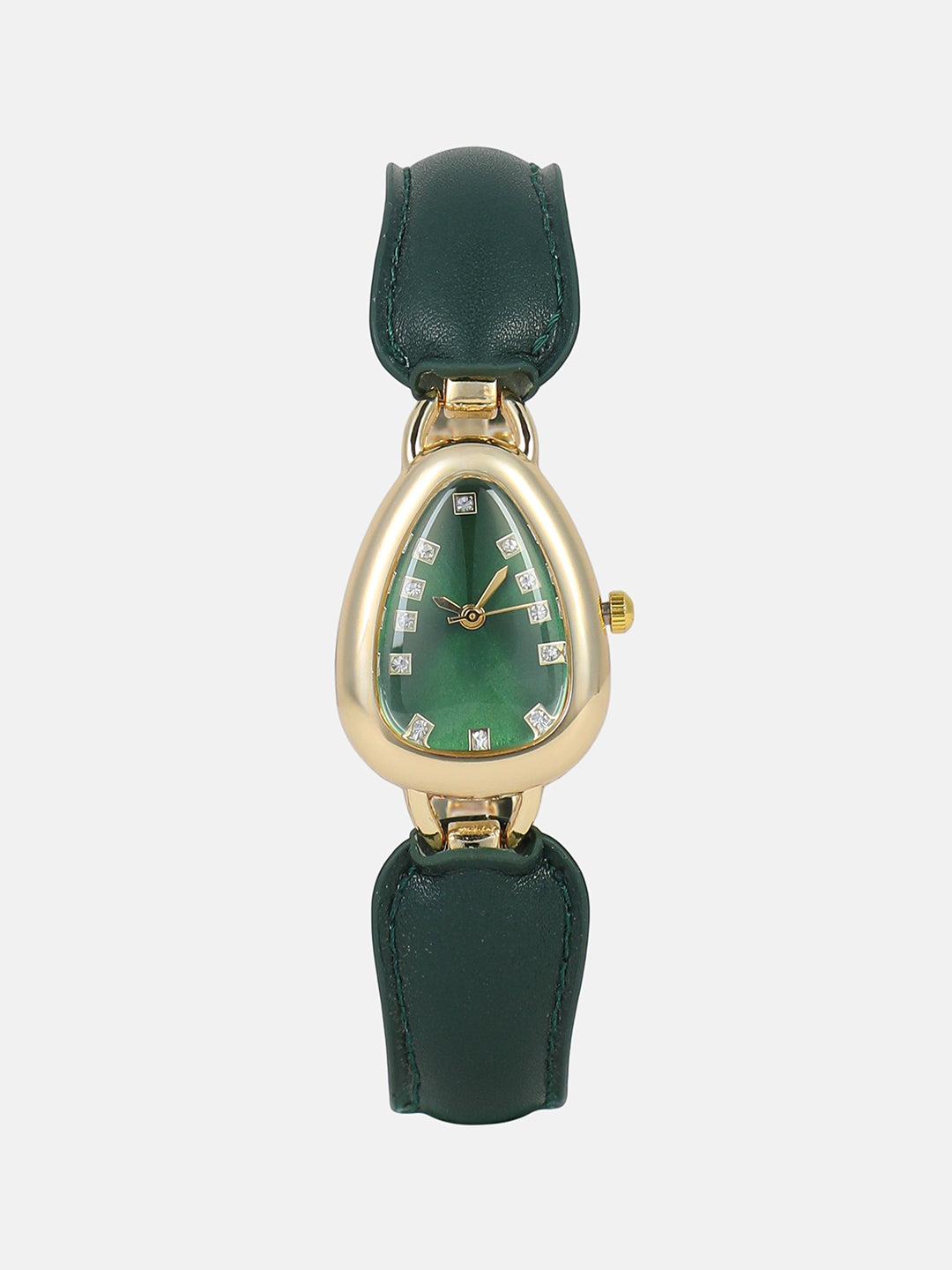 The Olive Designer Watch - Emerald Green